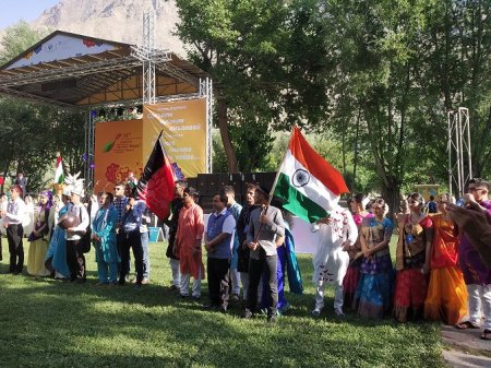 Indian song and dance steals the show at Roof of the World festival at Khorogh